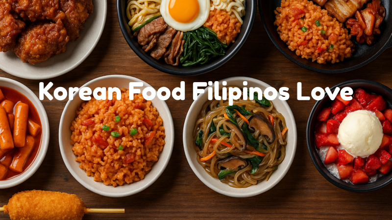 Korean Food that Filipinos Love: 8 Mouthwatering Dishes to Try
