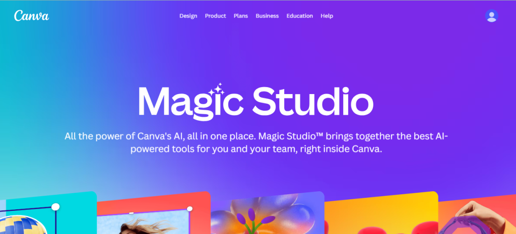 Canva magic studio best AI tool for side hustlers